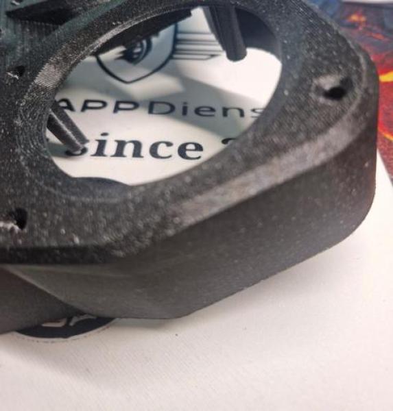 Zündapp Tachogehäuse Typ 537 mit weißen Licht und Wasserzeichen, sowie den Blinkerpfeilen mittig wie Original , Struktur-PETG !